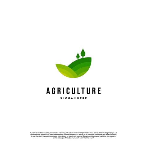 agriculture logo design modern concept. farm logo design icon template ...