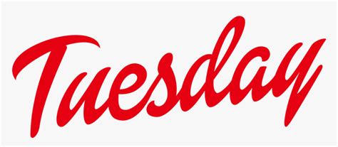 tuesday logo design png transparent tuesday png png