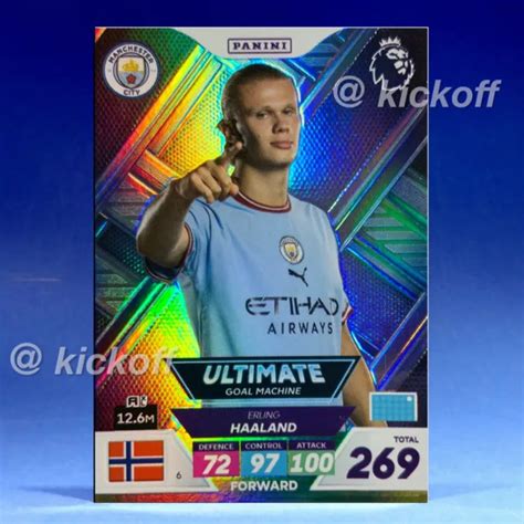 PANINI ADRENALYN XL Plus 2023 Erling Haaland Ultimate Card Manchester