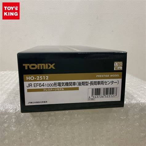 【やや傷や汚れあり】1円〜 欠品 動作確認済 Tomix Hoゲージ Ho 2512 Jr Ef64 1000形 電気機関車 後期型・長岡車両