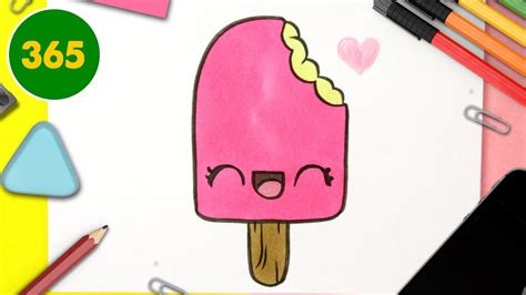 COME DISEGNARE GELATO KAWAII Come Disegnare Cibo YouTube