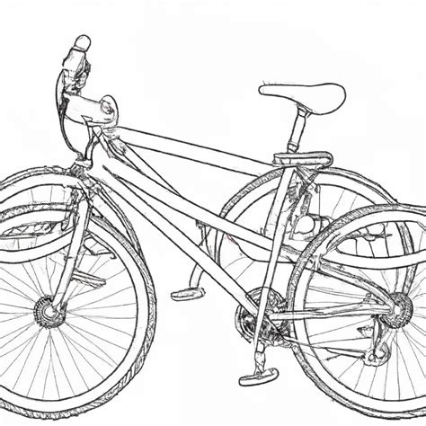 Desenhos De Bicicletas Tandem Para Imprimir E Colorir