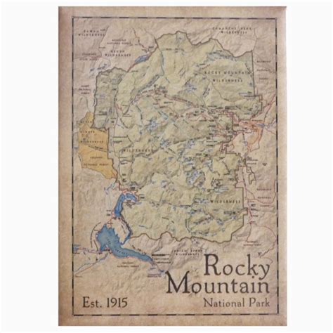 Magnet - RMNP Map - Rocky Mountain Conservancy