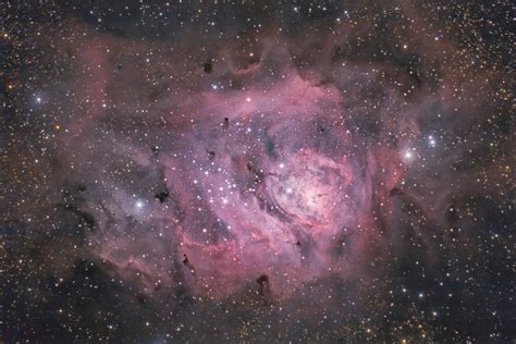 Astronomers Do It In The Dark M The Lagoon Nebula In Sagittarius