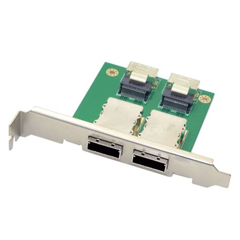 Cablecc Dual Ports Mini Sas Sff To Sas Pin Sff Pcba Female