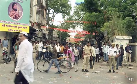 Stones Thrown At 2 Ram Navami Processions In Gujarats Vadodara