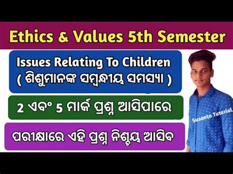 Ll Unit Ll Ethics And Values Th Semester Ll