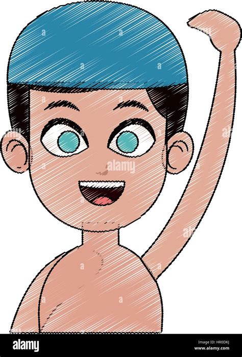 Swimmer Cartoon Icon Image Stock Vector Image Art Alamy