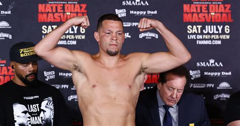 Nate Diaz Beats Jorge Masvidal By Majority Decision In Boxing Fight Of