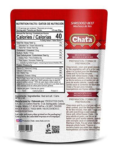 Chata Machaca De Res Shredded Beef Jerky Carne Seca 35 Oz Pack Of 1 Pricepulse