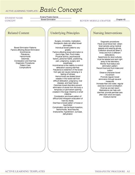 Chapter Basic Concept Form Copy Hcma L Student Name Concept