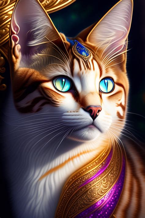 Lexica Majestic Cat Photo Realistic Eyes By Lea Roche Amanda Sage