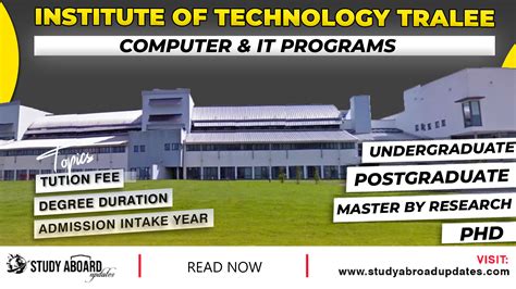 Institute Of Technology Tralee Computer And It Programs