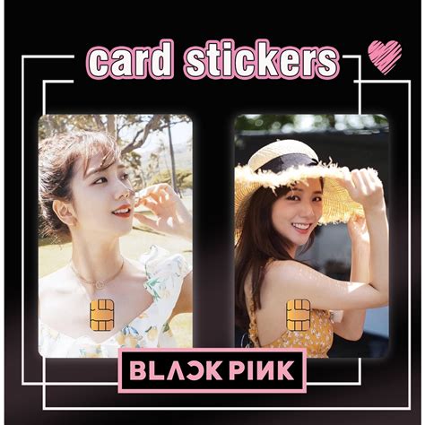 BLACKPINK JISOO CARD STICKER - TURTLE RABBIT JISOO STICKER - KPOP ...