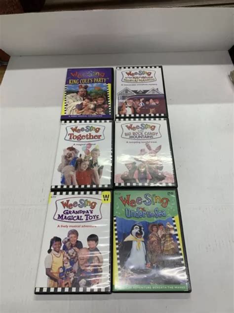 WEE SING DVD Lot of 6 oop children's show $66.56 - PicClick AU