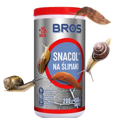 Bros Na Limaki Snacol Granulat Trutka Rodek Na Limaki Skuteczny G