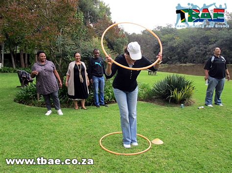 Hula Hoop Race Team Building Exercise