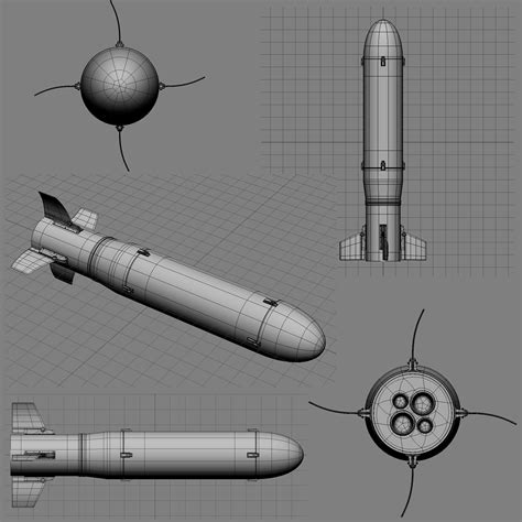 Anti-Tank Missile 3D Model $20 - .xsi .obj - Free3D