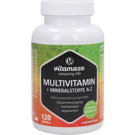 Multivitamin Capsules Vitamaze Vitalabo Online Shop Europe