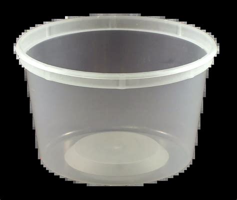 Round Plastic Tubs 16 Oz Natural Pp Plastic Tub Kaufman Container