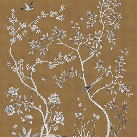 Tempaper Co Chinoiserie Garden Peel Stick Wall Mural