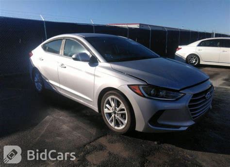 2017 Hyundai Elantra SE KMHD74LF8HU423669 Bid History BidCars