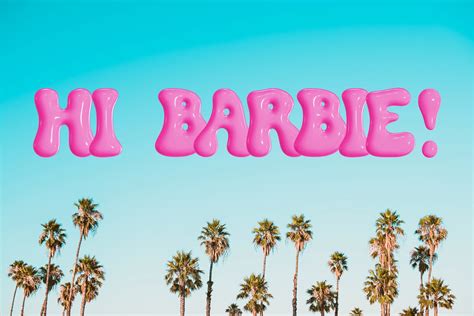 Bubble Gum | Pink 3D SVG Color Font - Design Cuts