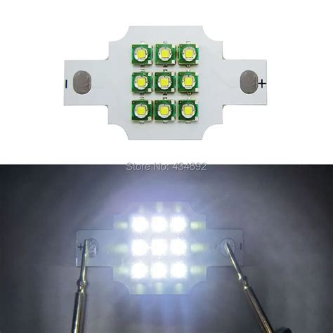 3 Series 3 Parallel Cree XP E XPE 10W 20W LED Emitter Lamp Light White