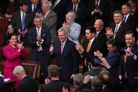 U S House GOP Backs McCarthy As Speaker After Tense And Chaotic Late