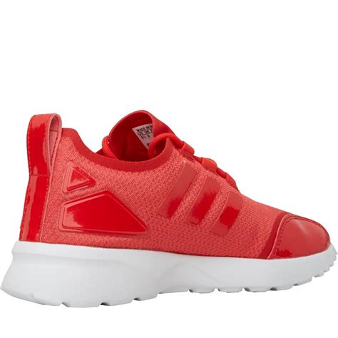 Buy Adidas Originals Womens Zx Flux Adv Verve Trainers Red Red White