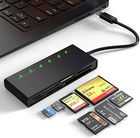 Amazon USB C Multi Card Reader SD TF CF XD MS 7 In 1 Type C XD