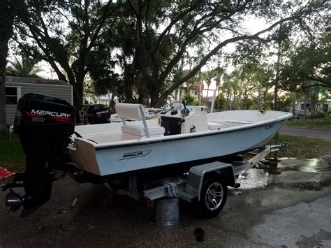 Boston Whaler 17 Ft Montauk With 90 Hp Mercury Two Stroke For Sale In