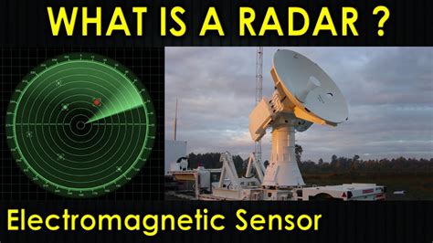 What Is Radar Radio Detection And Ranging Electromagnetic Sensor