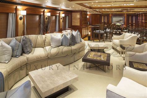 Luxury Mega Yacht Interior