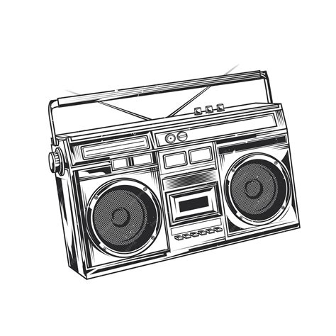 Cool Boombox Drawings