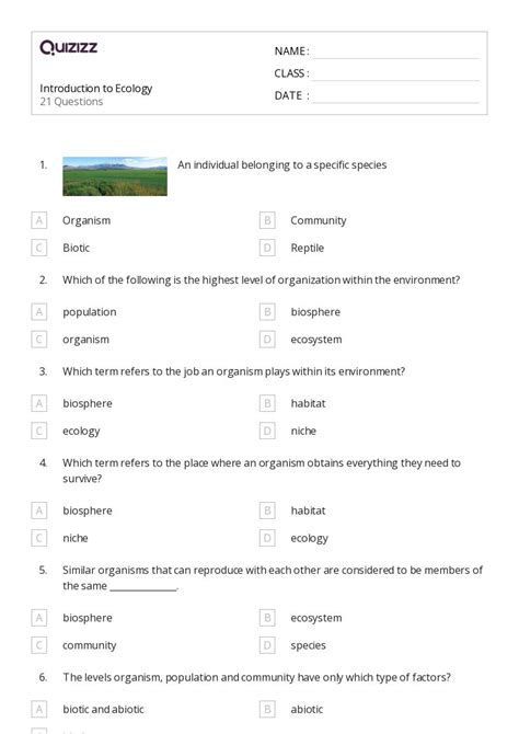 50 Introduction To Heredity Worksheets For 12th Year On Quizizz Free