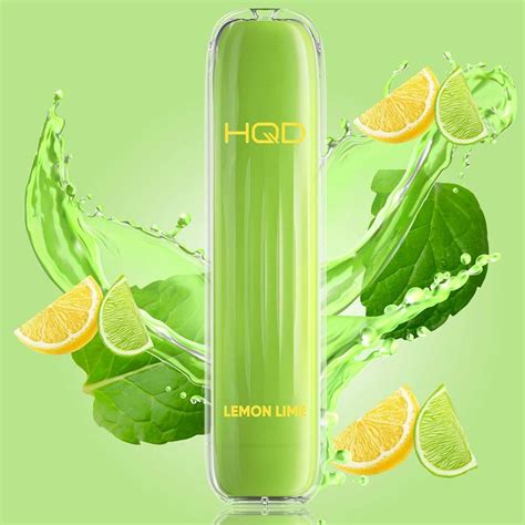 HQD Wave Surv 600 E Shisha To Go Lemon Lime Zitrone Limette Online Kaufen