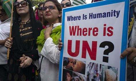 British Kashmiris Hold Protest For Rights Of Oppressed Women In Kashmir