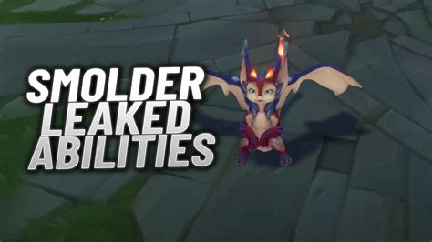 LoL New Champion Smolder Leaked Abilities Ingame Model