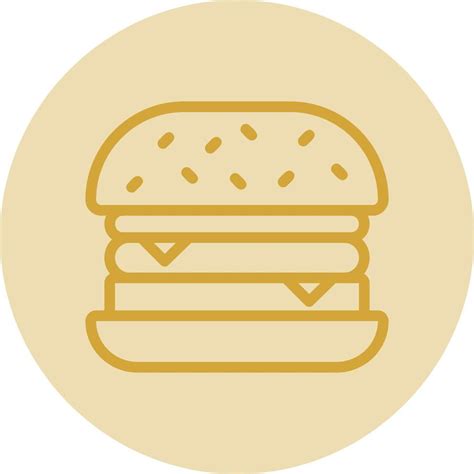 Burger Vector Icon Design 19889807 Vector Art At Vecteezy