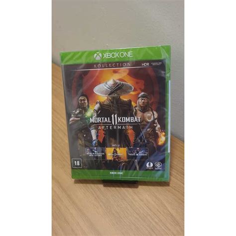 Mortal Kombat 11 Aftermath Kollection Xbox One Físico Shopee Brasil