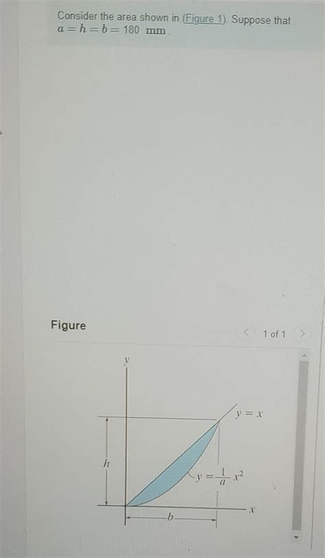 Solved Consider The Area Shown In Fig