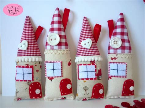 Red Riding Hood Christmas House - Christmas Decoration | Felt