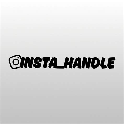 Instagram Stickers | Custom Car Stickers