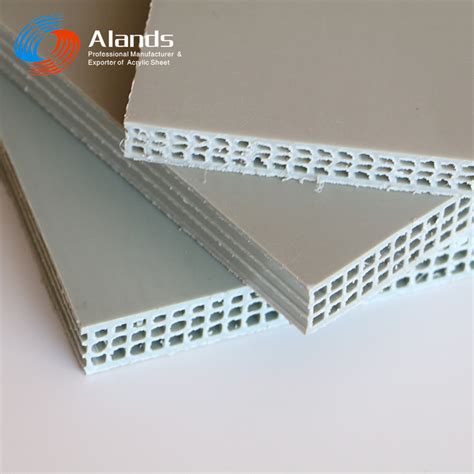 PP Corrugated Plastic Hollow Board Polypropylene Plastic Corrugated