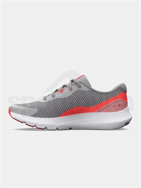 Boty Under Armour UA GGS Surge 3 GRY Sportovna