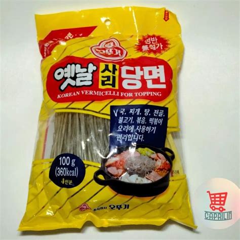 Jual OTTOGI SOHUN KOREAN VERMICELLI FOR TOPPING 100G JAPCHAE