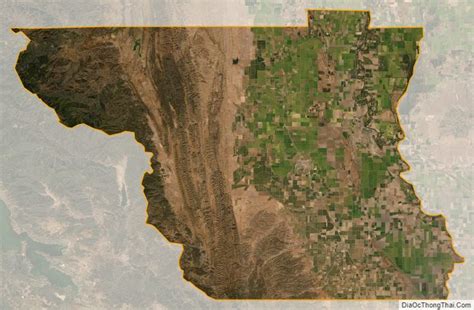 Map of Colusa County, California - Thong Thai Real