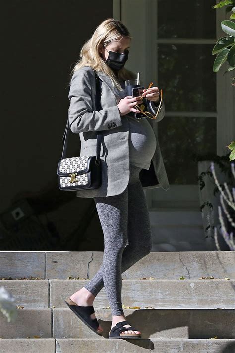 Pregnant Emma Roberts Out In Los Angeles 12 01 2020 Hawtcelebs