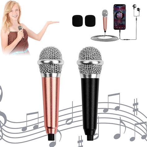 Jinlaili St Cke Tiny Microphone Mini Karaoke Mikrofon Mit Mm